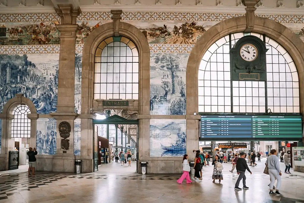 São Bento Train Station, Porto Portugal.