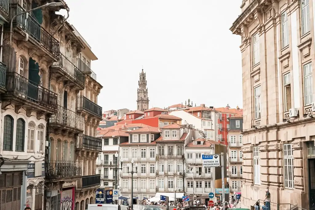 Porto, Portugal skyline.