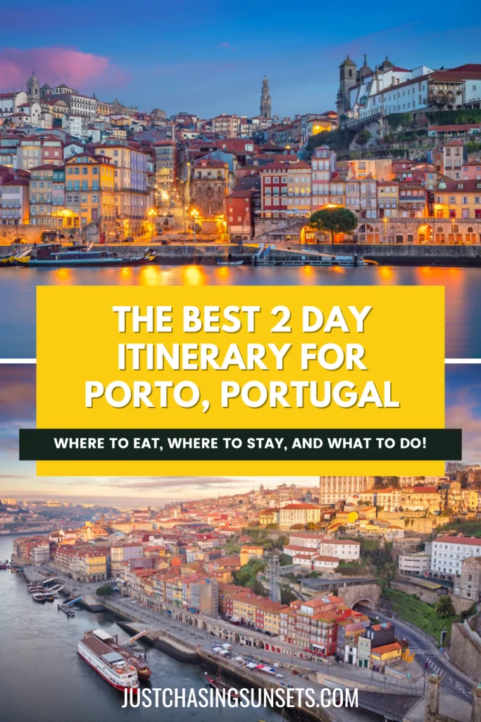 The best 2 day itinerary for Porto, Portugal.
