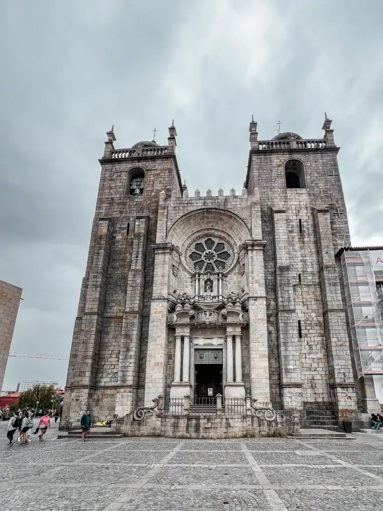 Porto Cathedral in Porto, Portugal.