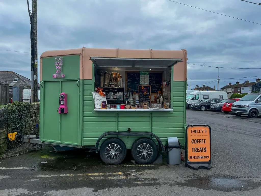Dolly's Coffee Truck in Galway, Ireland.