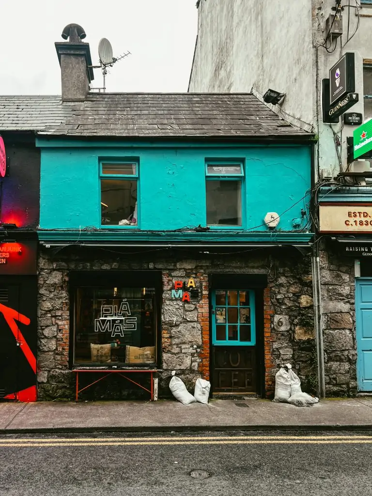Plámás Coffee Shop in Galway, Ireland