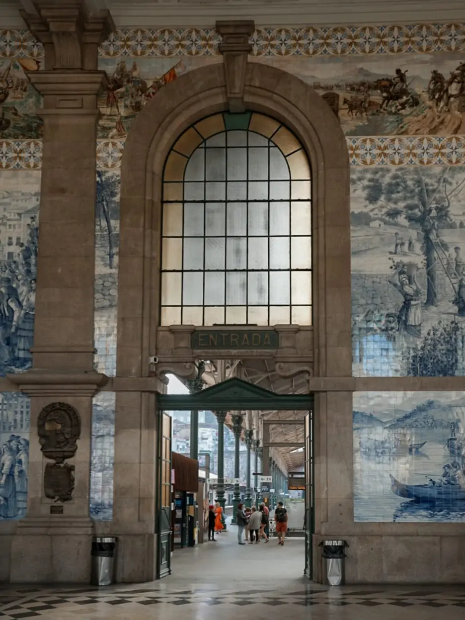 São Bento train station in Porto, Portugal.