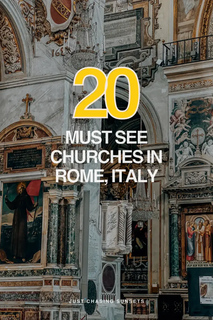 20 Must See Churches in Rome, Italy