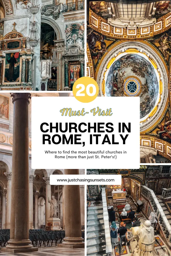 The Most Beautiful Churches to Visit in Rome, Italy