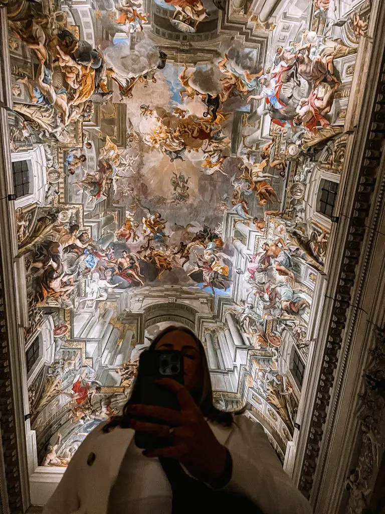 Chiesa di Sant'Ignazio di Loyola in Rome, Italy.