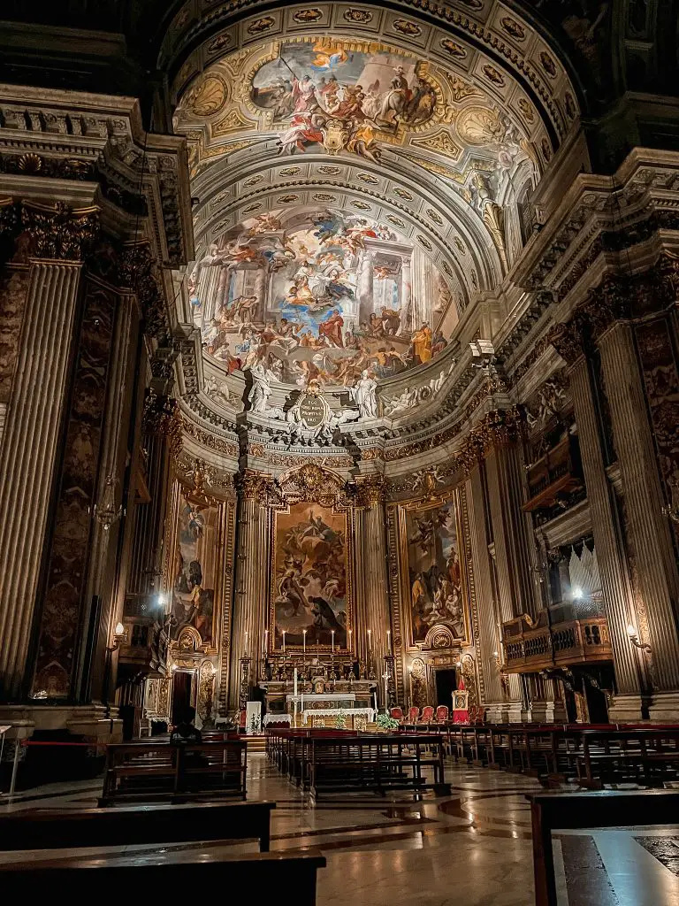 Chiesa di Sant'Ignazio di Loyola in Rome, Italy.