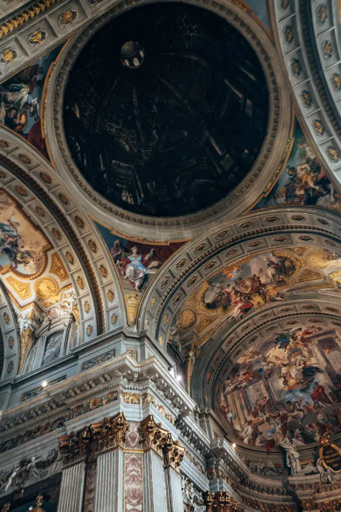 Chiesa di Sant'Ignazio di Loyola in Rome, Italy.