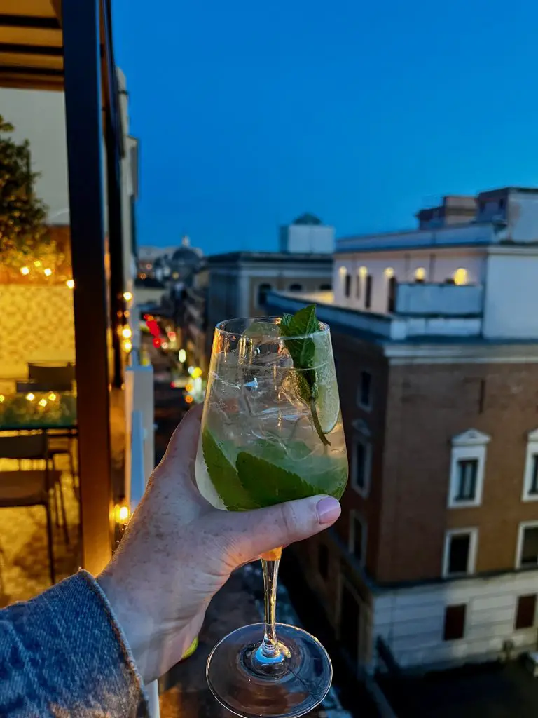 Hugo Spritz from Spritzeria, Monti, Rome, Italy.