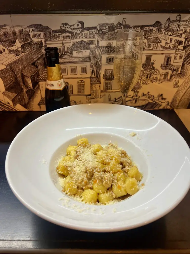 Pasta from Al42 in Monti, Rome, Italy.