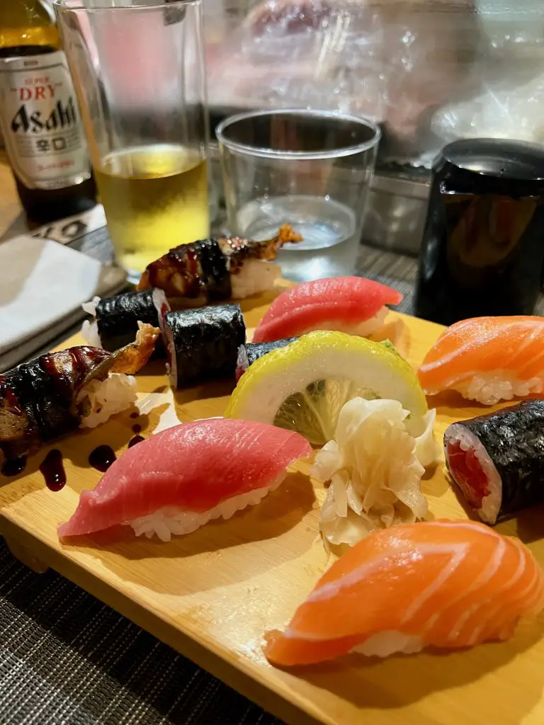 Hasekura Sushi in Monti, Rome, Italy.