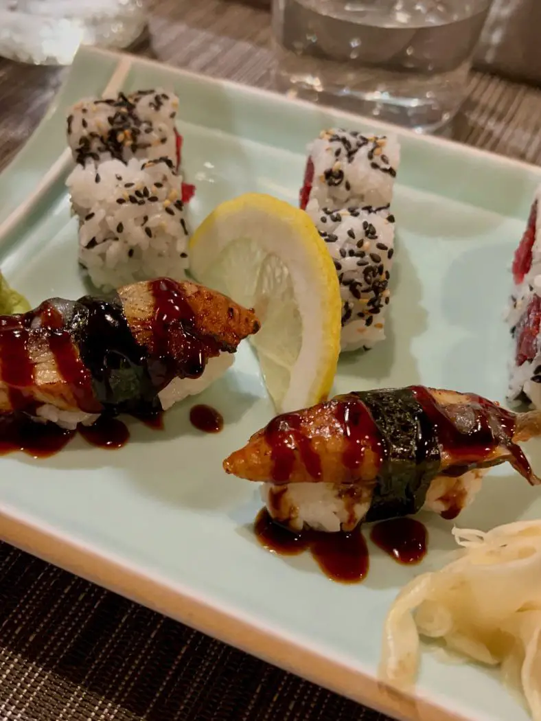 Hasekura Sushi in Monti, Rome, Italy.