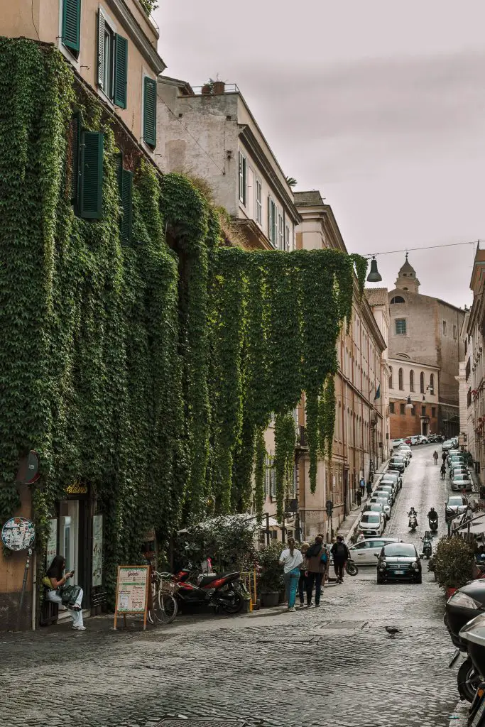 Monti, Rome, Italy.