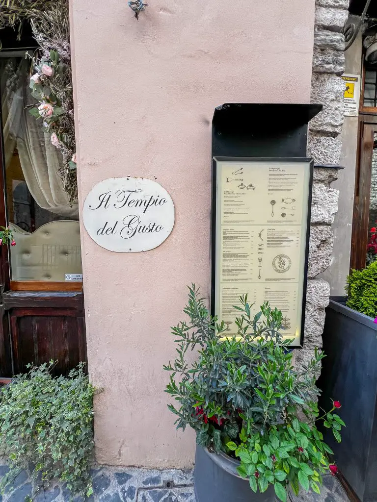Il Tempio del Gusto in Spoleto, Italy.