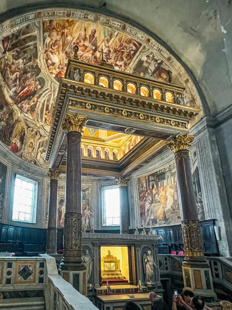 St. Peter in Chains in Rome, Italy.