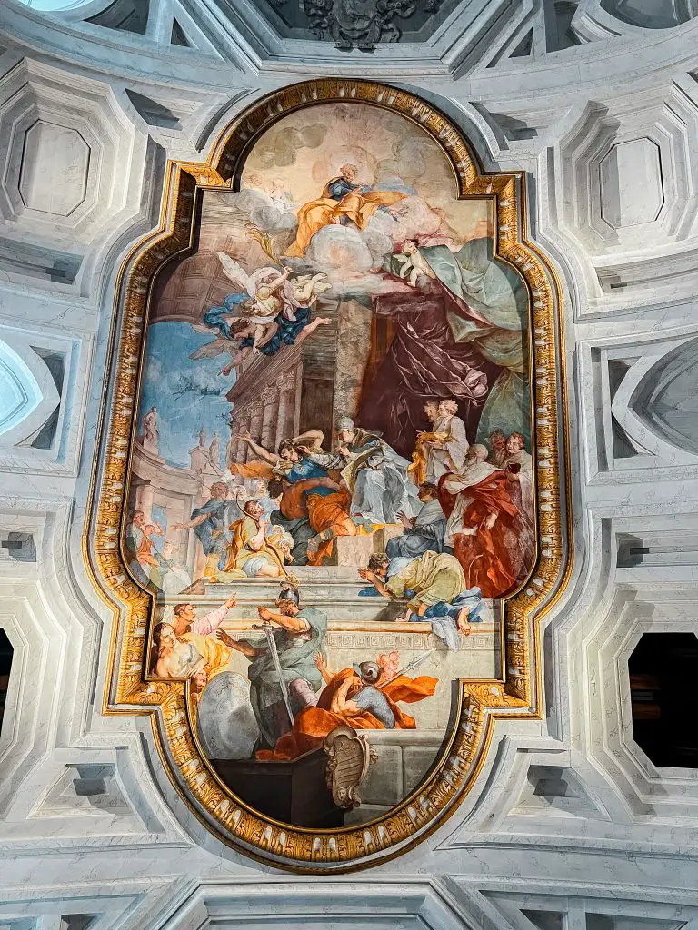 St. Peter in Chains in Rome, Italy.
