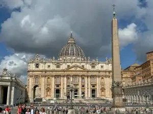 St. Peter's Basilica, Rome Italy.