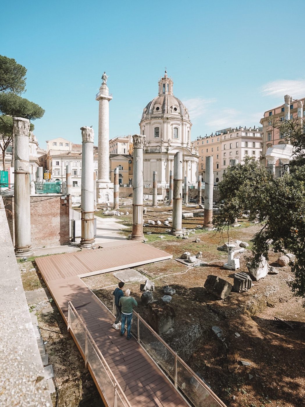 Trajan's Forum, Rome, Italy.