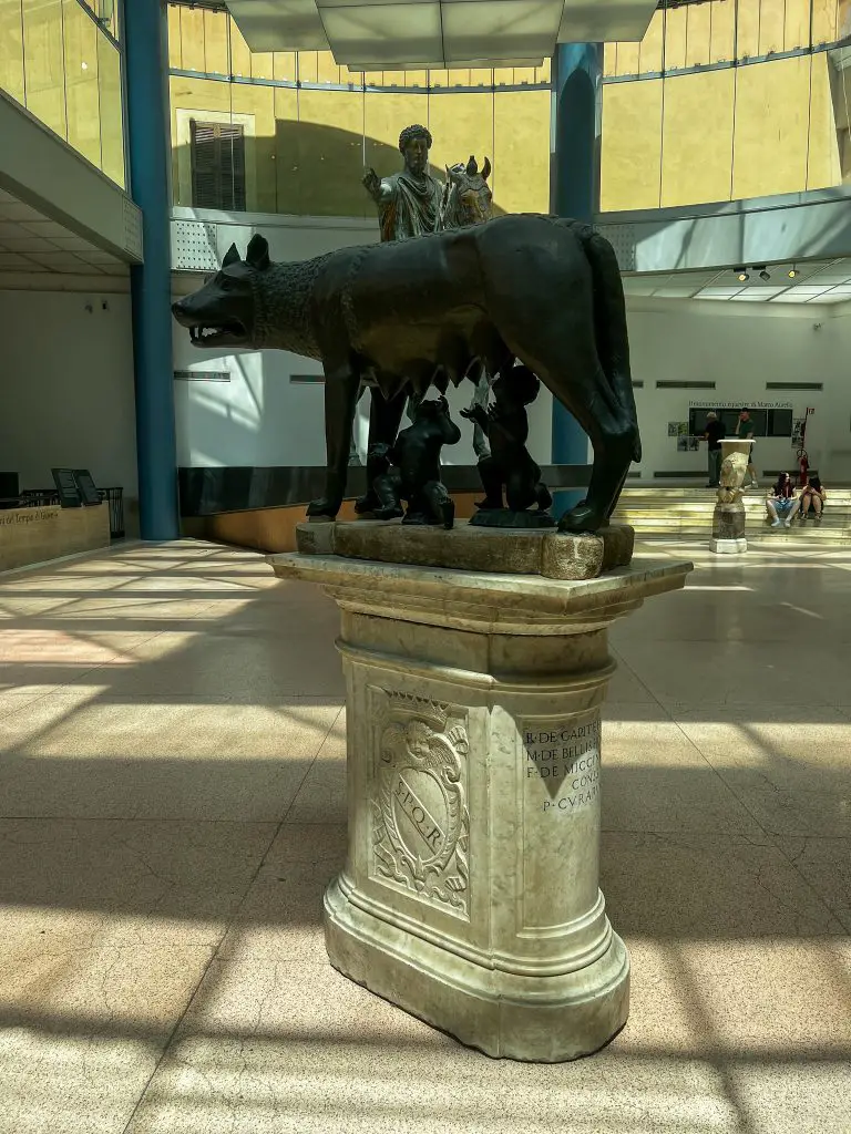 Capitoline Museum in Rome, Italy.