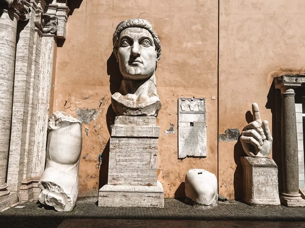 Capitoline Museums in Rome, Italy.