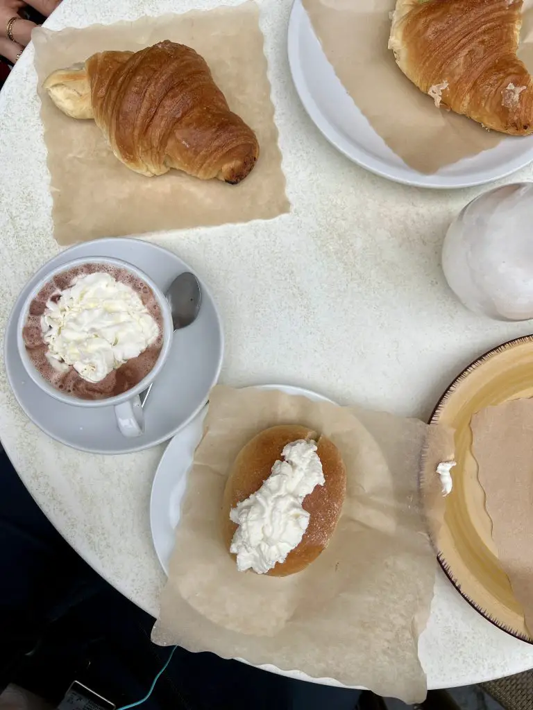 Sant'Eustachio Cafe in Rome, Italy.