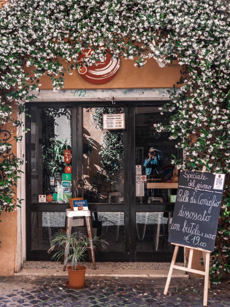 Al42 restaurant in Monti, Rome, Italy.
