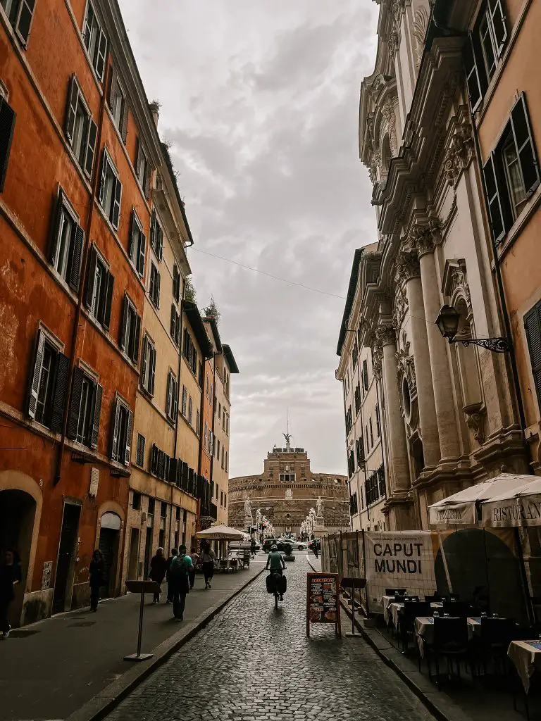 Castel Sant'Agnelo in Rome, Italy