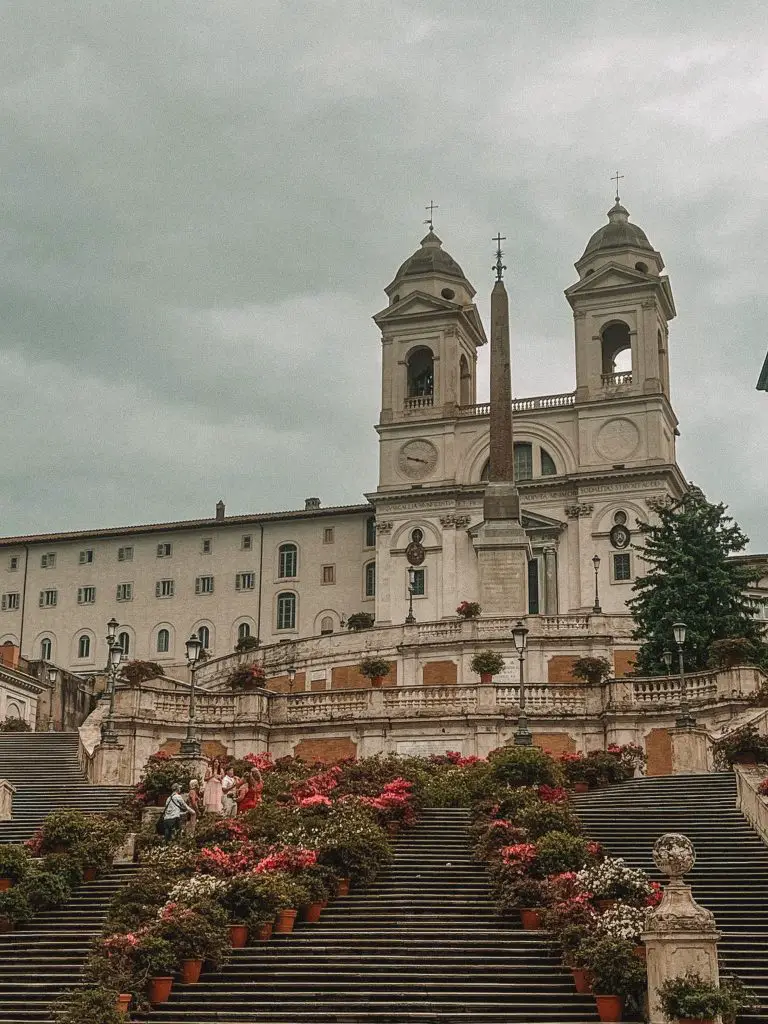 Spanish Steps in Rome, Italy.