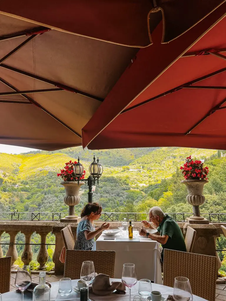Lunch in Tivoli.