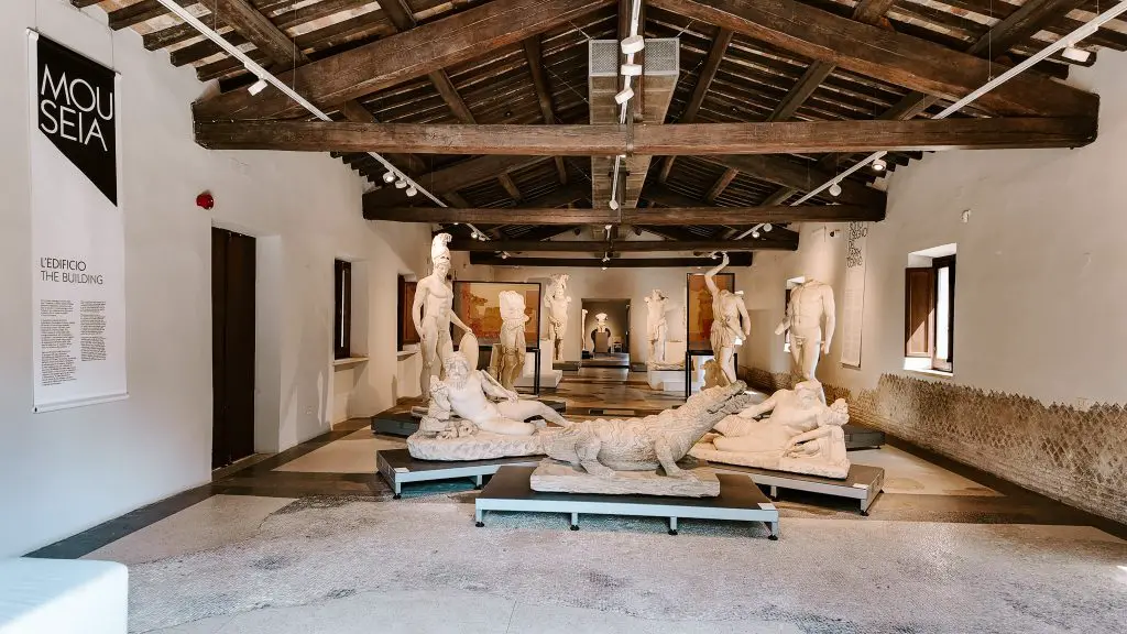 Museum in Villa Adriana