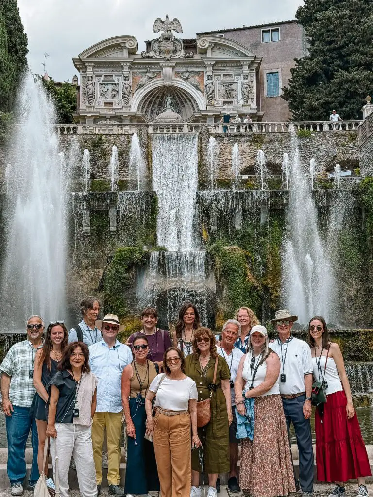 Villa d'Este in Tivoli.