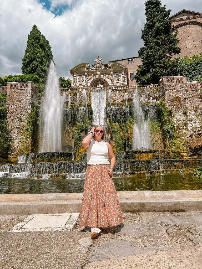 Villa d'Este in Tivoli.