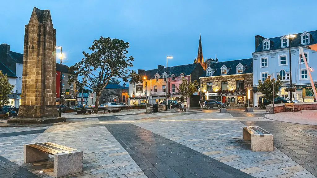 The Diamond in Donegal Town, Donegal, Ireland.
