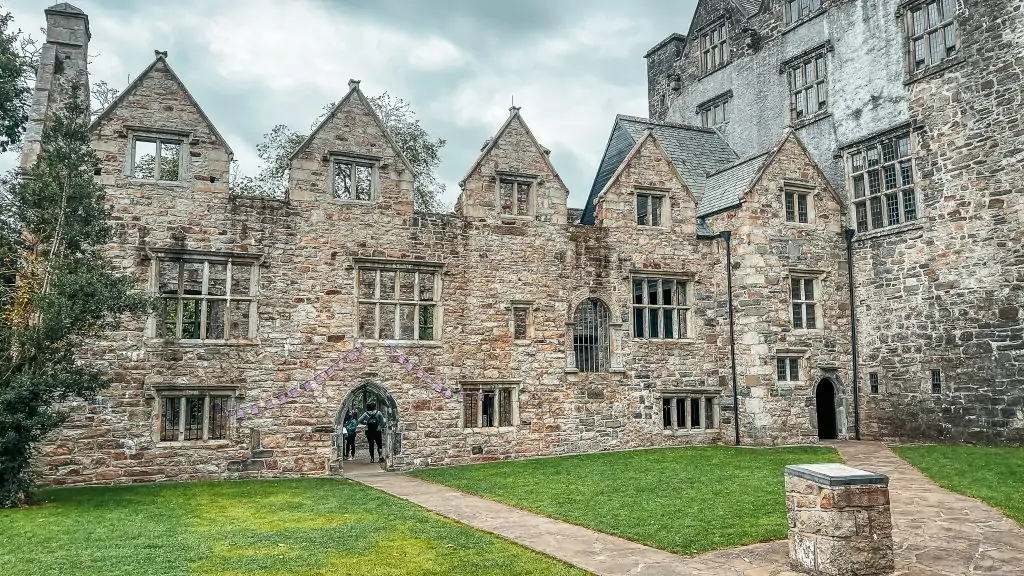 Donegal Castle in Donegal, Ireland.