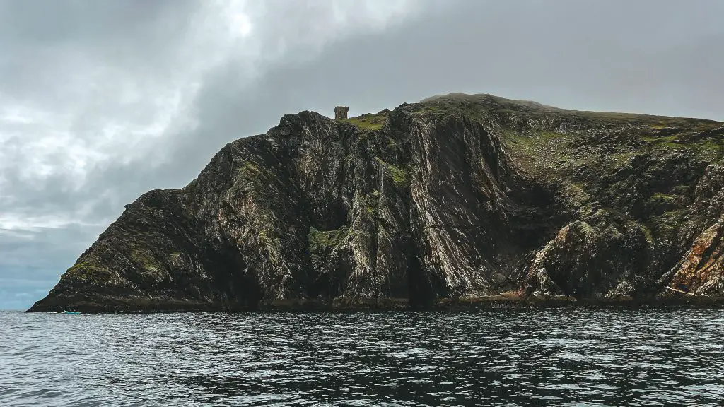The Cliffs of Slieve League in Donegal, Ireland.