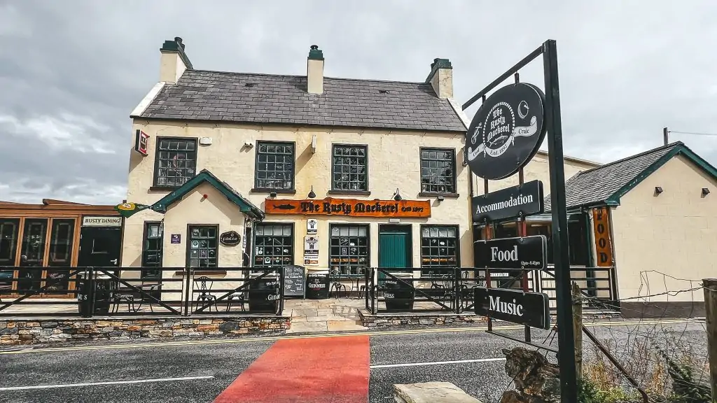The Rusty Mackarel Pub in Donegal, Ireland.