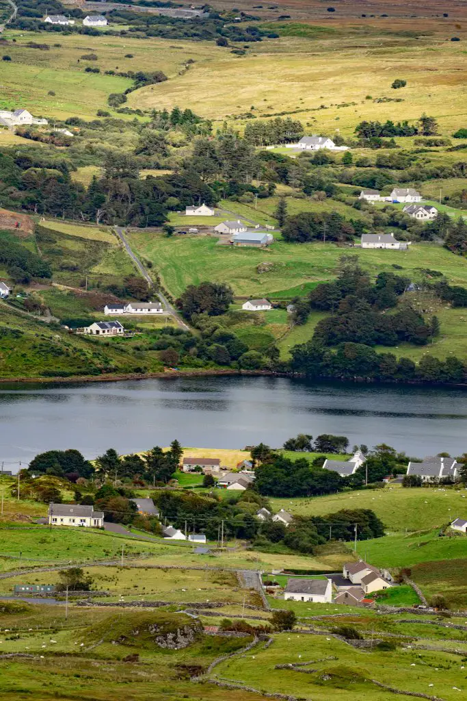 Green coast of Irelend.