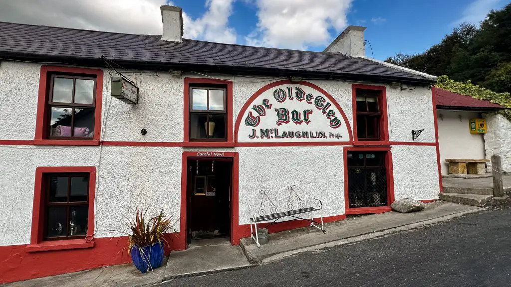 The Olde Glen Bar in Donegal, Ireland.