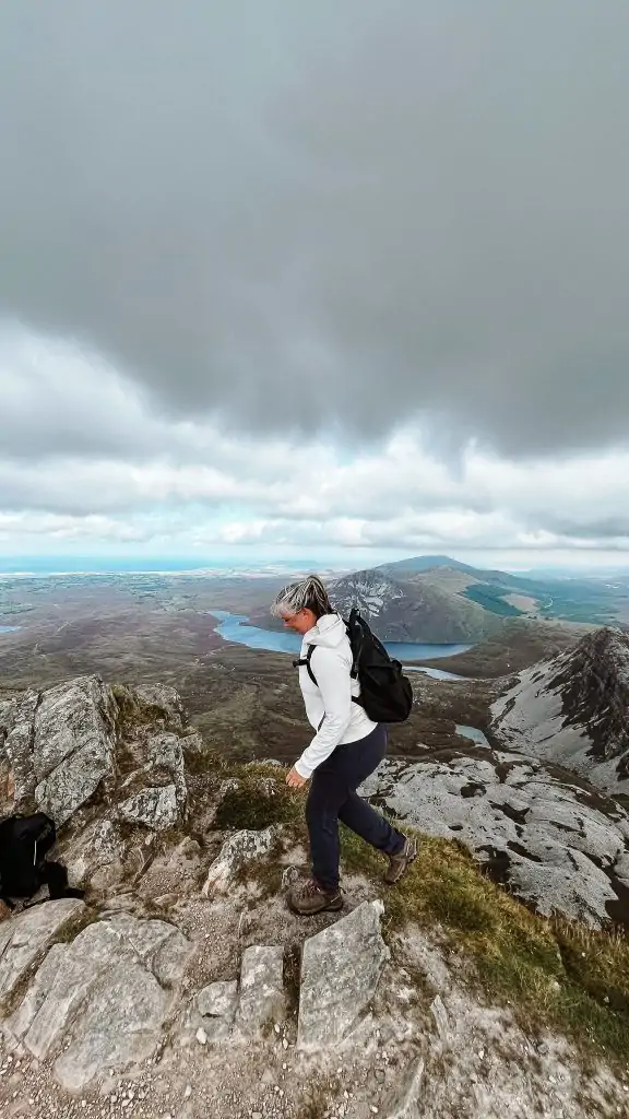 Me at the top of Mount Errigal in Donegal, Ireland.