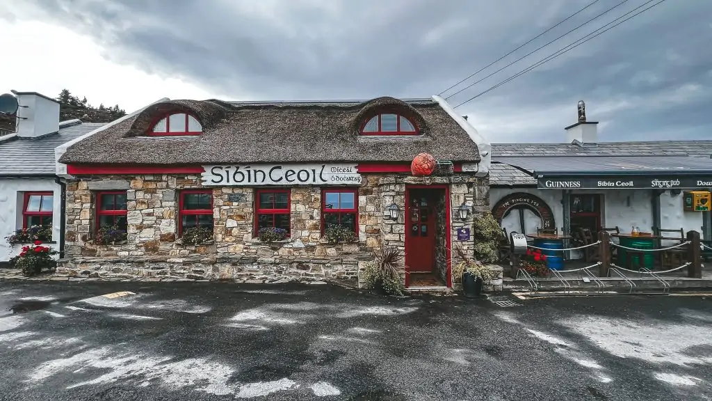 The Singing Pub in Donegal, Ireland.