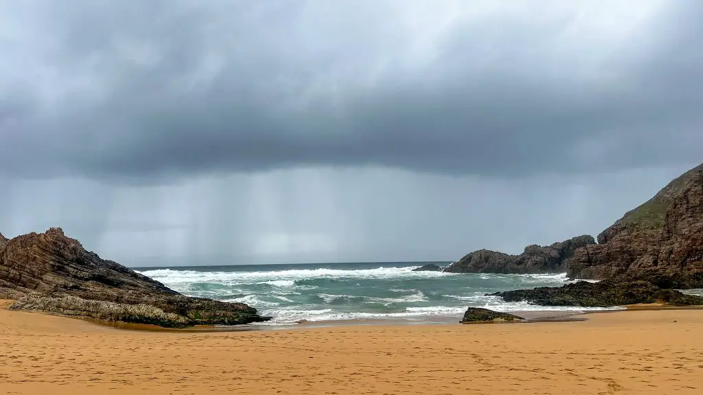 Murder Hole Beach in County Donegal, Ireland.