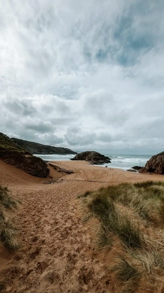 Murder Hole Beach in Donegal, Ireland.