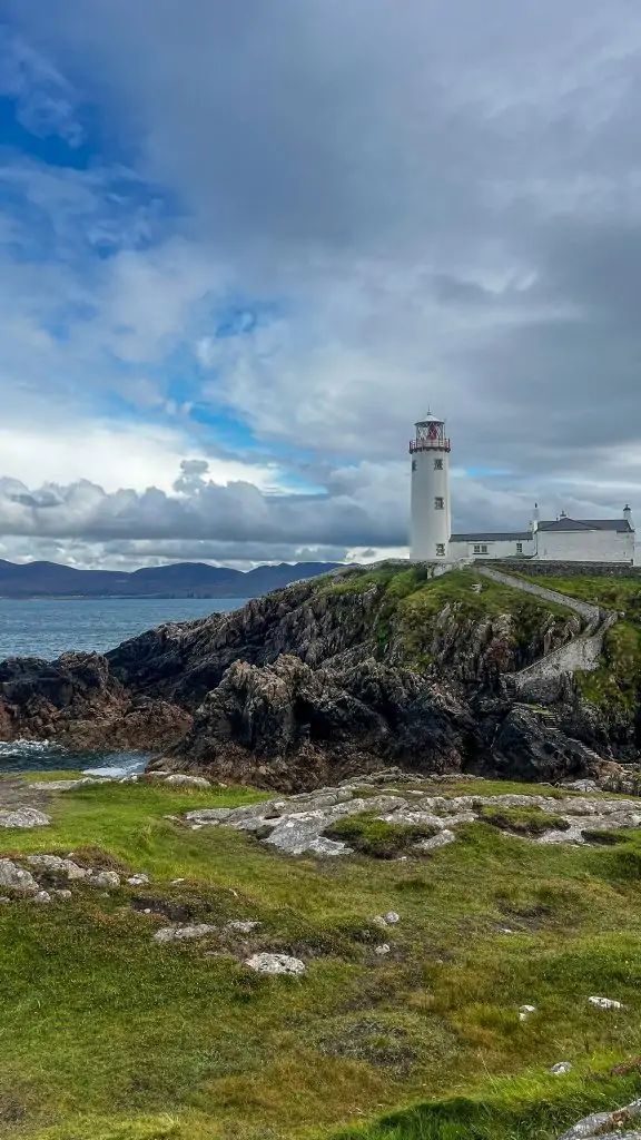 Fanad Head Lighthouse in Donegal, Ireland.