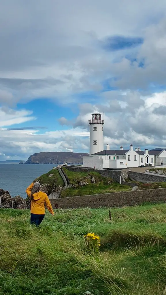 Fanad Head Lighthouse in Donegal, Ireland.