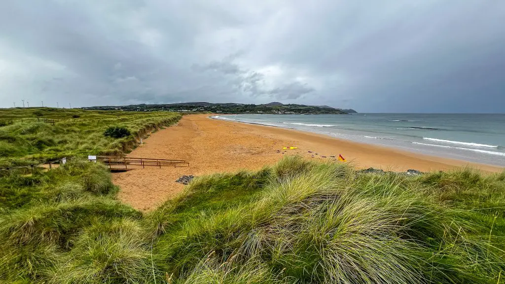Culdaff Beach in Donegal, Ireland.