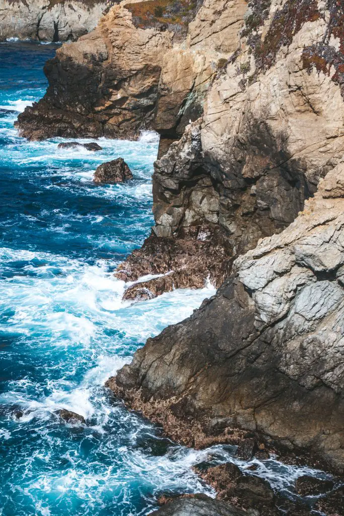 Rugged California Coast in Big Sur