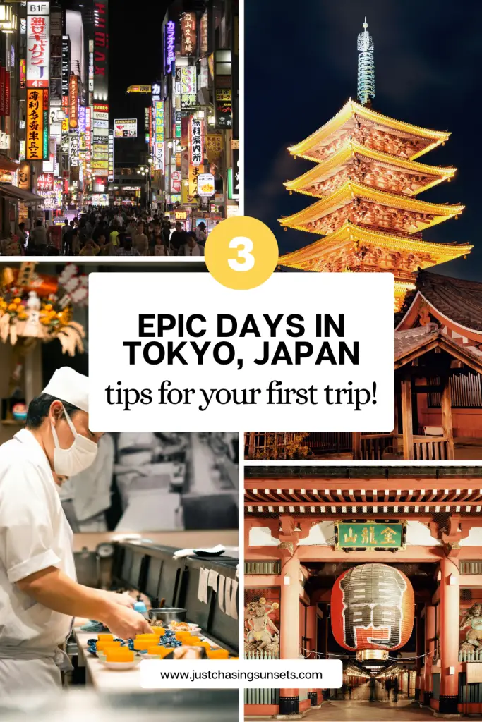 How to Spend 3 Days in Tokyo, Japan