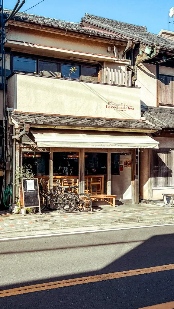 Streets of Kamakura Japan.