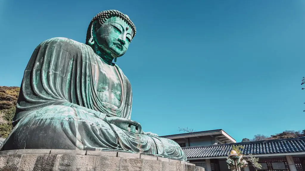 Giant Buddha in Kamakura Japan.