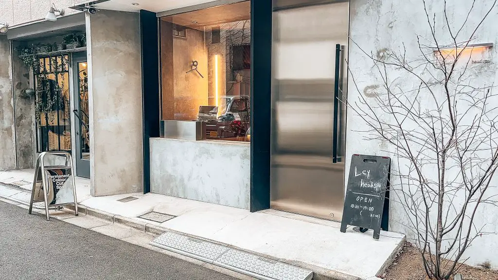 Ley Head Spa in Tokyo, Japan.